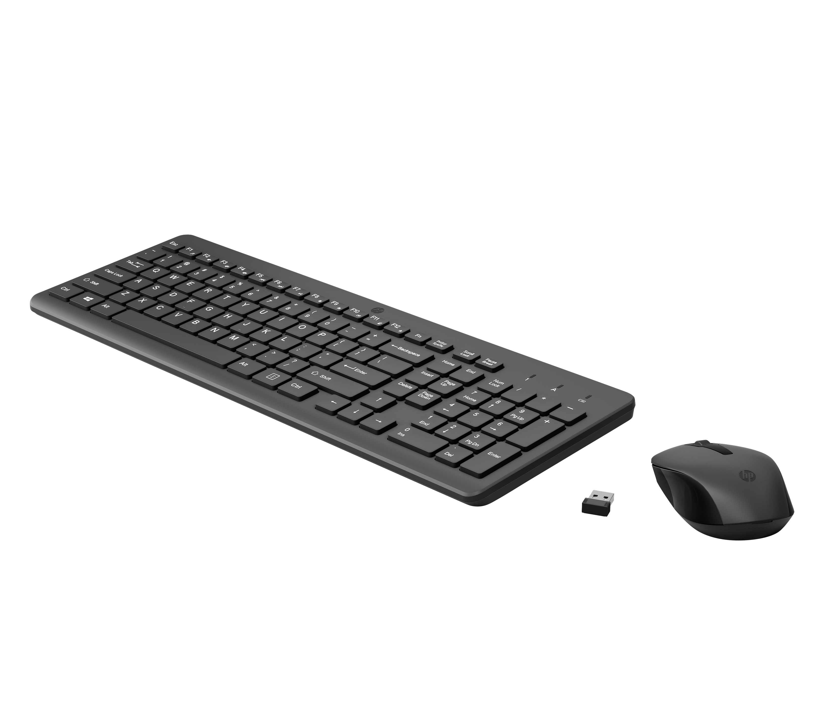 HP 330 WIRELESS MOUSE and KEYBOARD COMBINATION - Tastatur - TL: Französisch, AZERTY, Ansicht 2