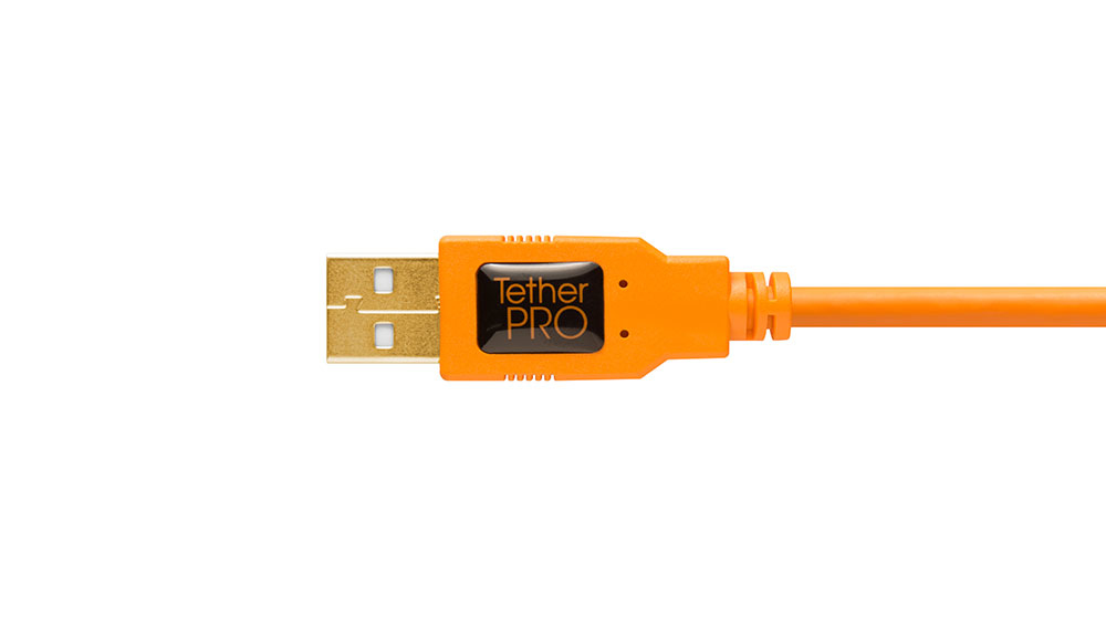 Tether Tools CU8015-ORG - 4,6 m - USB A - Mini-USB B - USB 2.0 - Orange, Ansicht 3