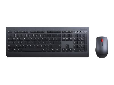 Lenovo Professional Combo - Tastatur-und-Maus-Set - kabellos - 2.4 GHz - Deutsch - für ThinkPad E46X; E56X; L460; L560; P40 Yoga; P50; P70; T460; T560; X260; ThinkPad Yoga 260