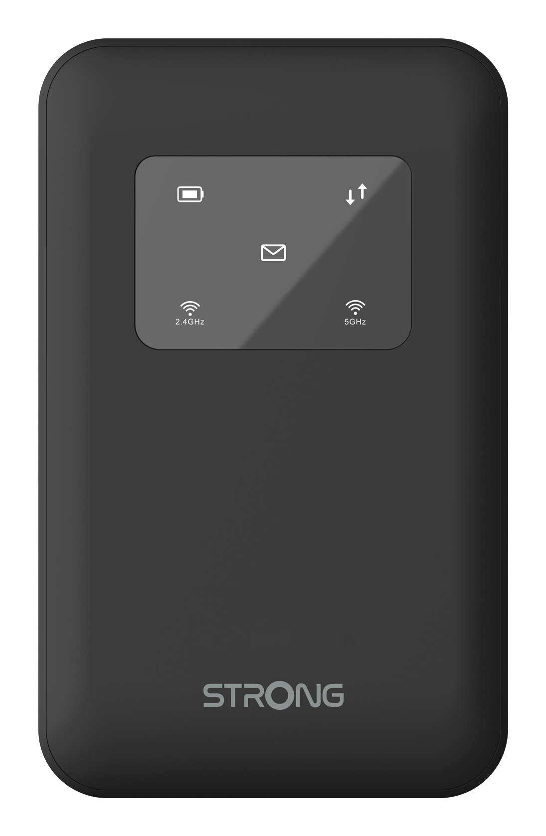 Strong 4G+ LTE MiFi Hotspot Router Wi-Fi 900 - für Mobilfunknetz - Schwarz - 5 - Router - WLAN, Ansicht 2
