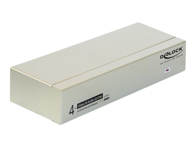 Delock Video-Audio-Splitter - 4 x VGAAudio