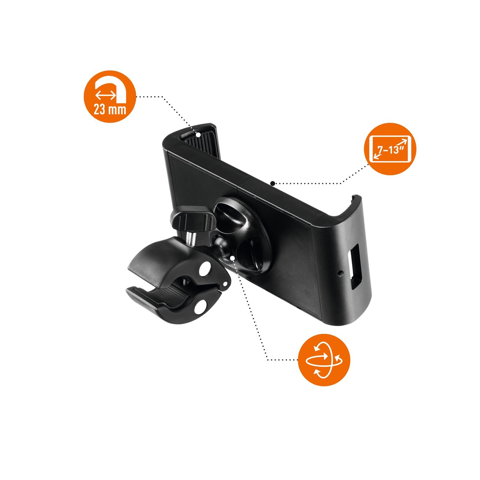 Durable Tablet Holder Tought Clamp XL, Ansicht 2