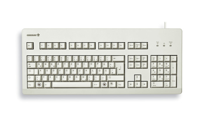 CHERRY G80-3000 Tastatur Kabling Tysk