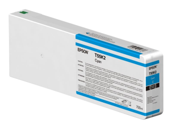 Epson T55K2 - 700 ml - Cyan - original - Tintenpatrone