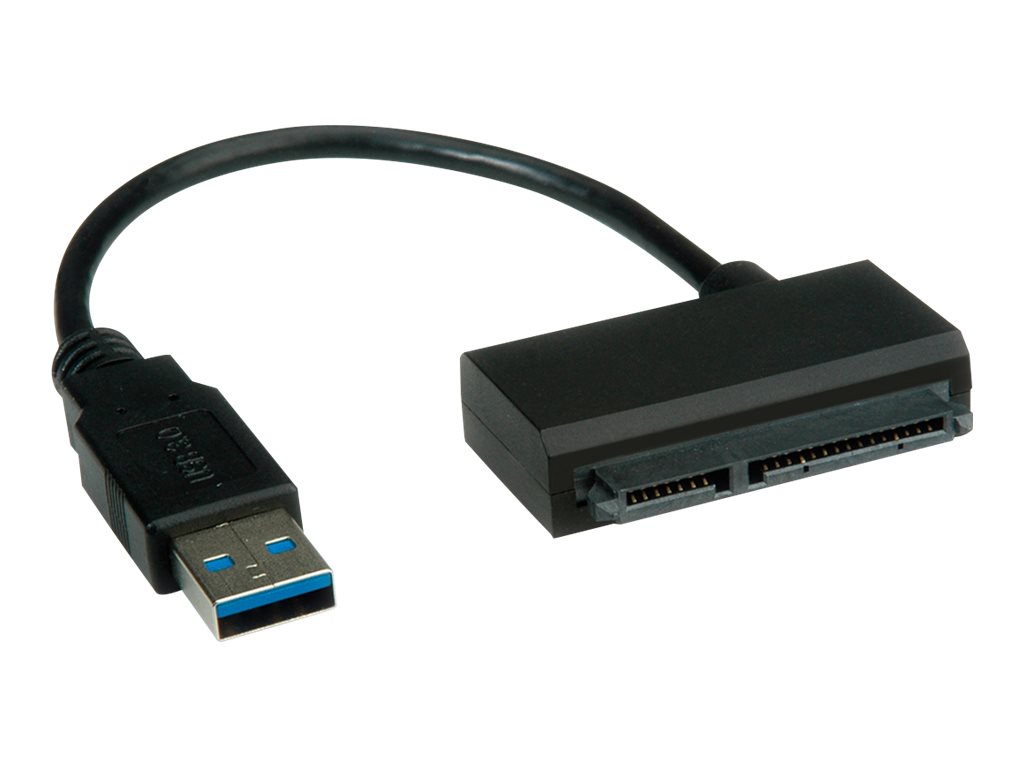 ROLINE USB 3.0 to SATA Adapter - Speicher-Controller - 2.5 3.5 (6.4 cm 8.9 cm)