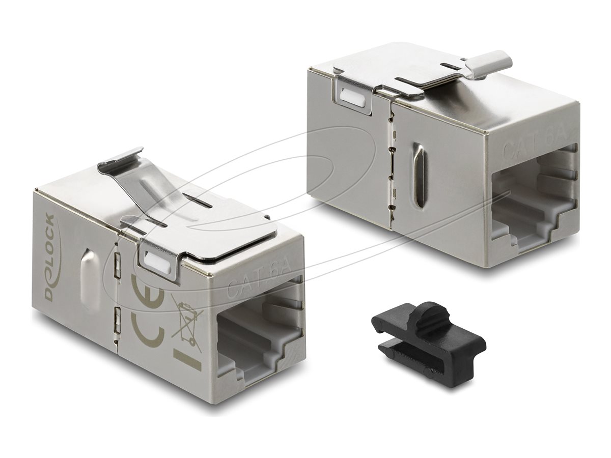 Delock Keystone-Modul - RJ-45 (W) zu RJ-45 (W)