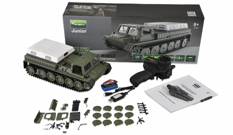 Amewi 22617 - Militärwagen - 1:16 - 8 Jahr(e) - 500 mAh - 549 g, Ansicht 2