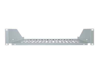 Intellinet 19 Cantilever Shelf 2U Fixed Depth 350mm Max 15kg Grey Three Year Warranty - Rack - Regal - Grau RAL 7035 - 2U - 48.3 cm (19)