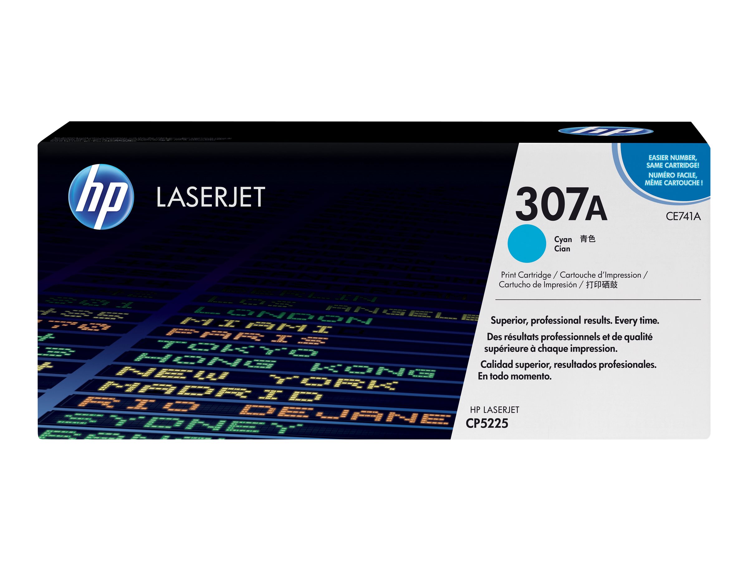 HP 307A - Cyan - Original - LaserJet (CE741A)