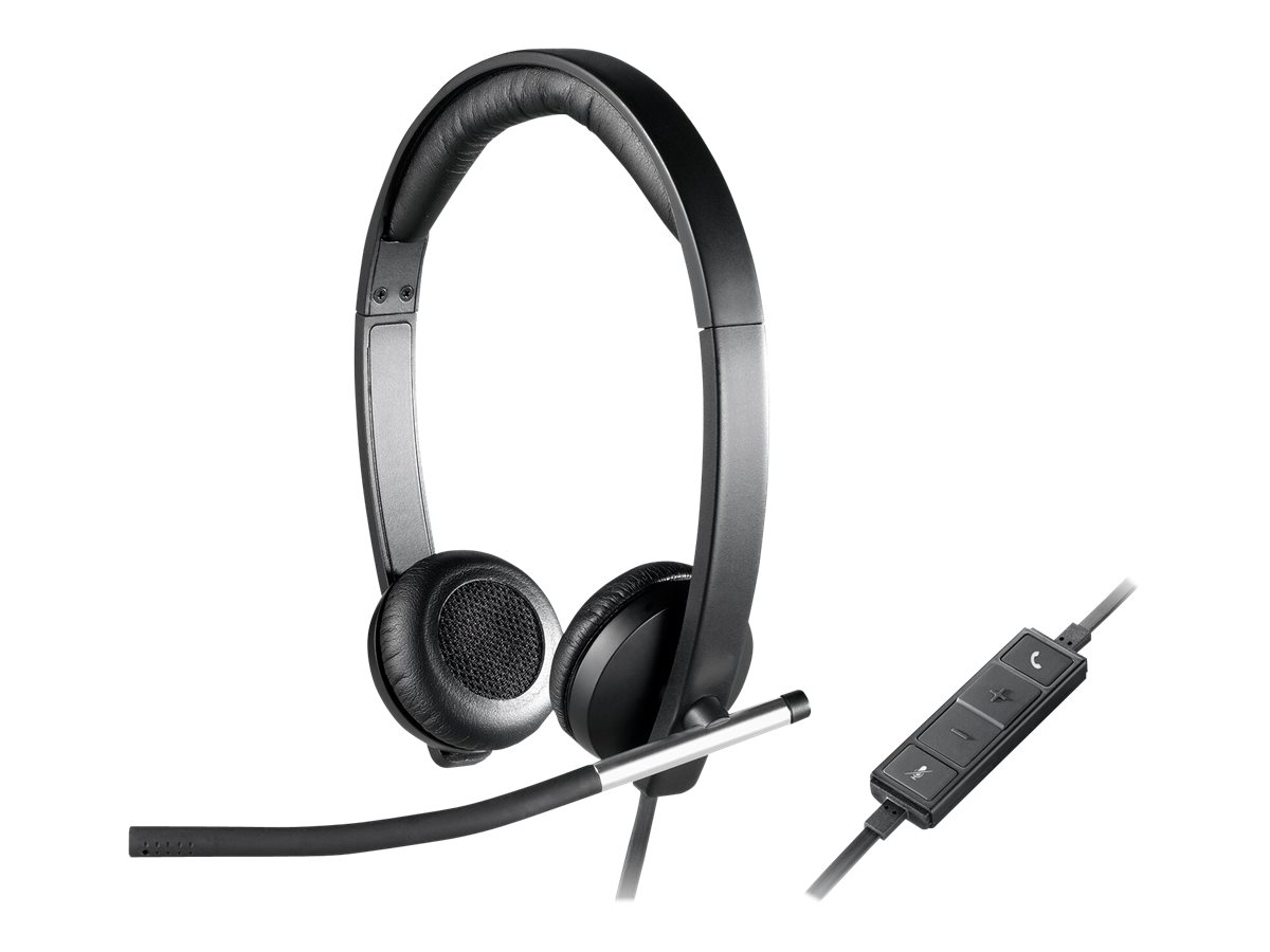 Logitech USB Headset Stereo H650e - Headset