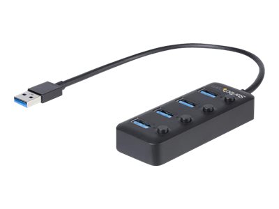 StarTech.com 4 Port USB 3.0 Hub - 4x USB-A mit individuellen An/Aus-Schaltern, Ansicht 5