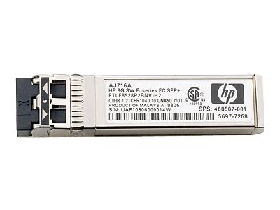 HPE B-Series - SFP+-Transceiver-Modul - 8 GB Fibre Channel (SW)