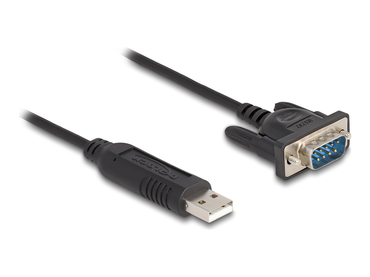 Delock Kabel USB / seriell - USB (M) zu DB-9 (M)