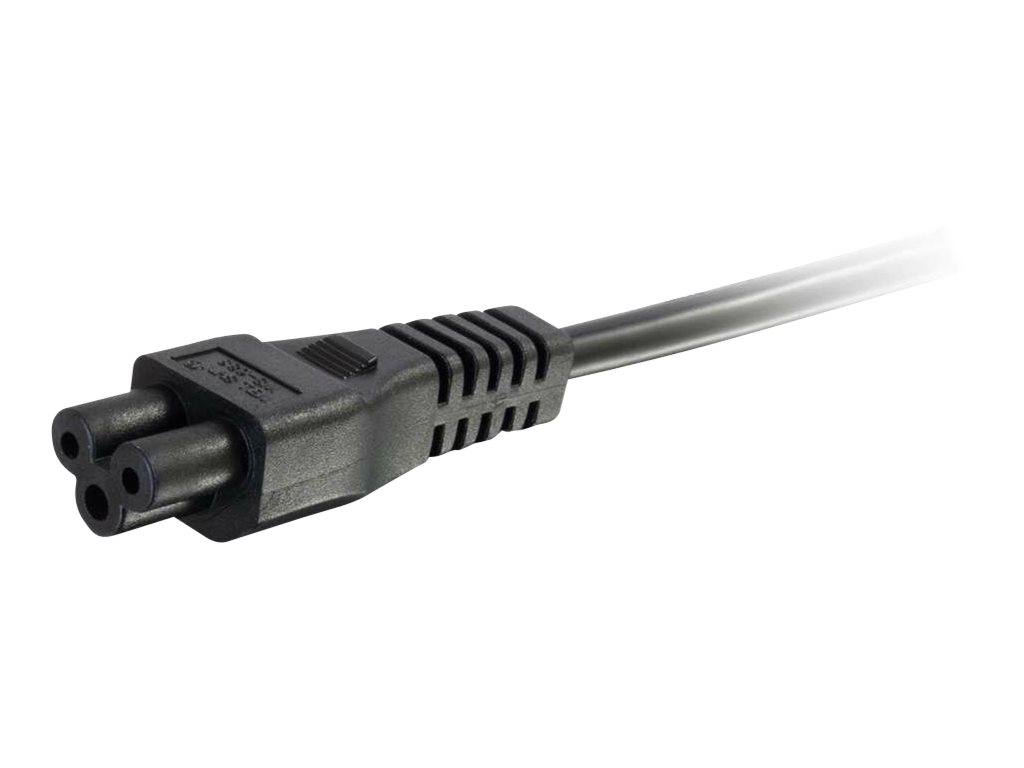 C2G Laptop Netzkabel - Stromkabel - IEC 60320 C5 zu BS 1363 (M)