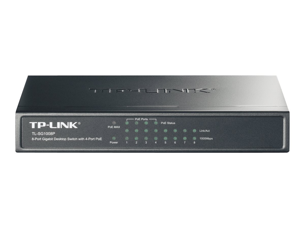 TP-LINK TL-SG1008P - Switch (TL-SG1008P)