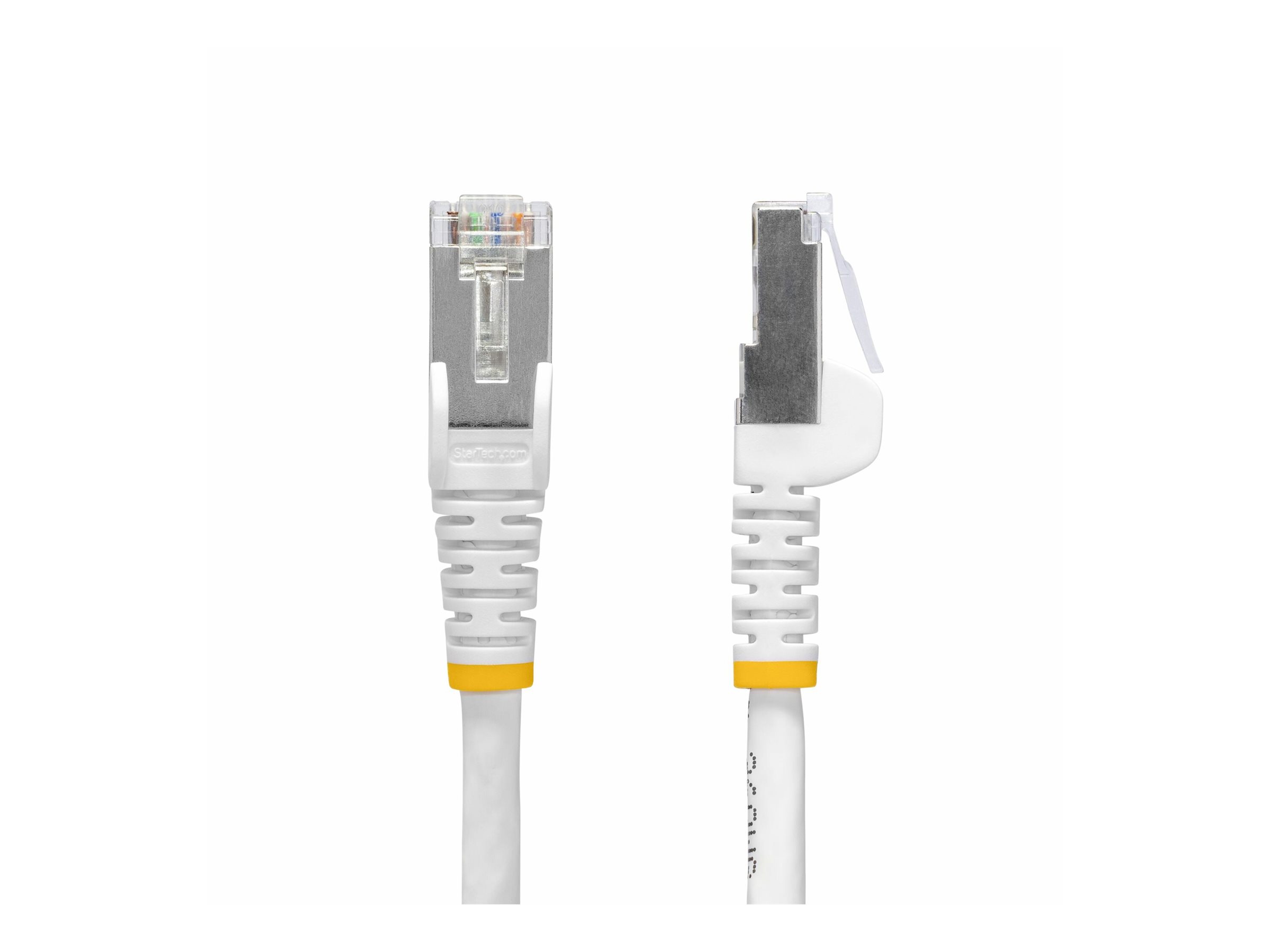 StarTech.com 50cm Weißes CAT8 Netzwerkkabel, RJ45 25G/40G LAN Kabel,S/FTP - Patch-Kabel - RJ-45 (M)
