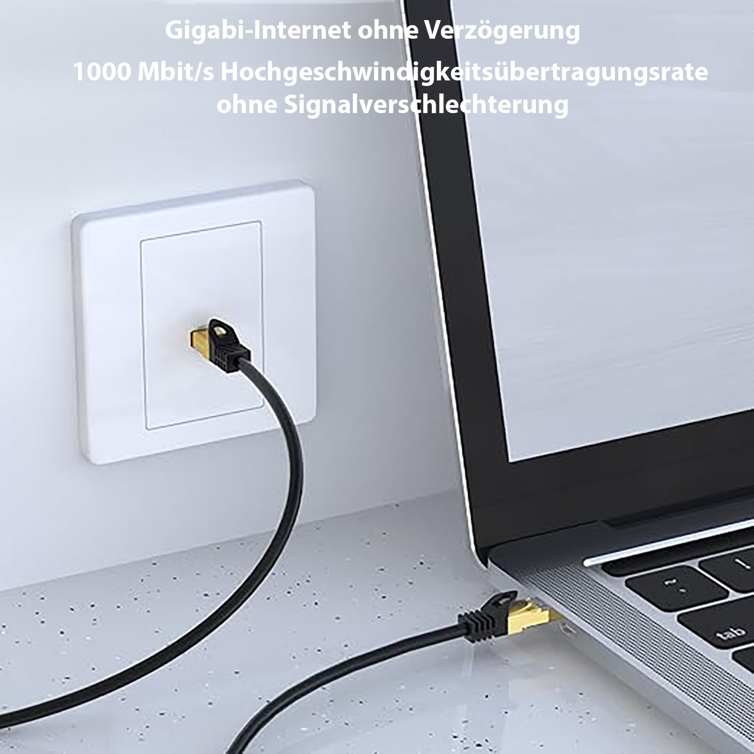 INCA Ethernetkabel ICAT6-500S CAT6 - - CAT 6 - Netzwerk - CAT 6, Ansicht 3