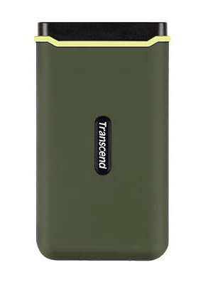 Transcend ESD380C - 500 GB - USB Typ-C - USB 3.2 Gen 2x2 - 20 Gbit/s - Passwortschutz - Grün, Ansicht 2