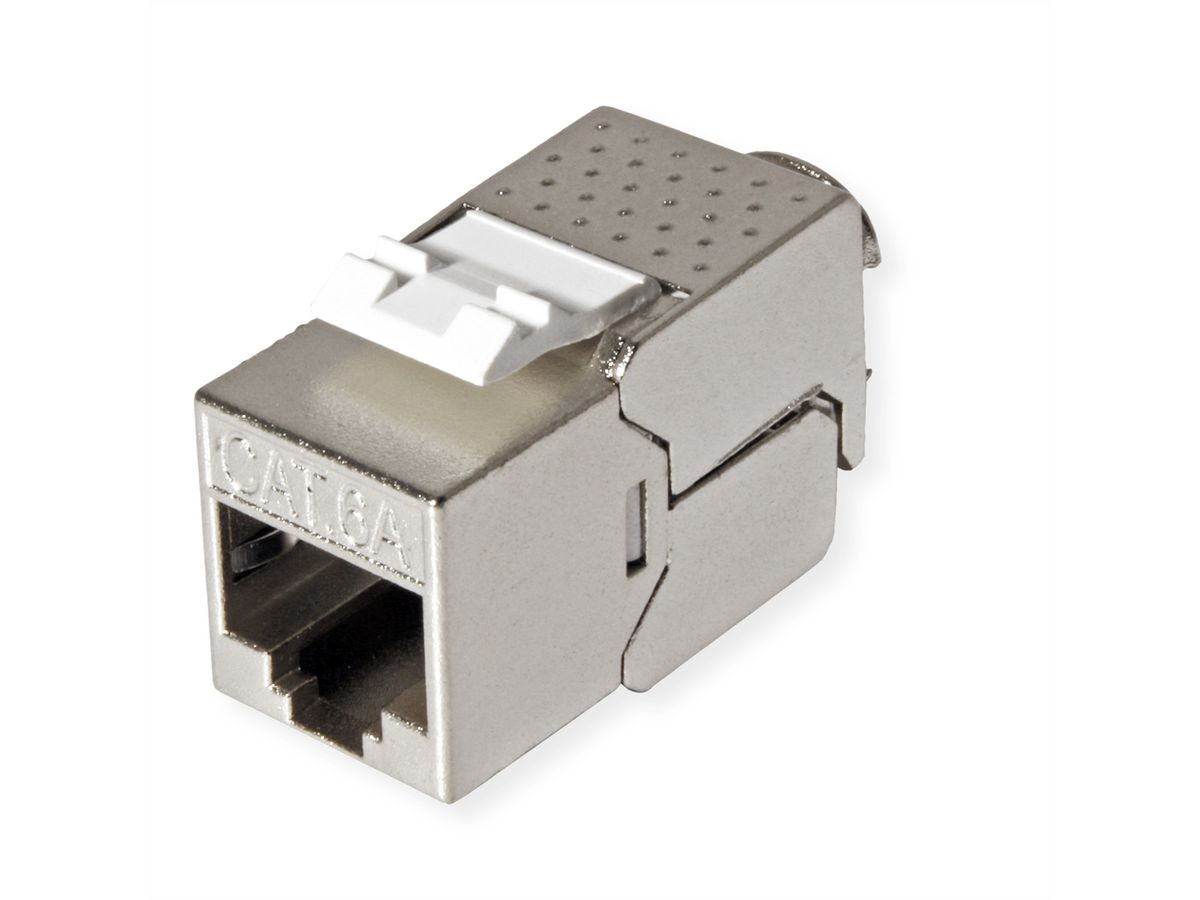 VALUE Keystone Kat.6A/Kl.EA RJ45 geschirmt Super Slim, Ansicht 2