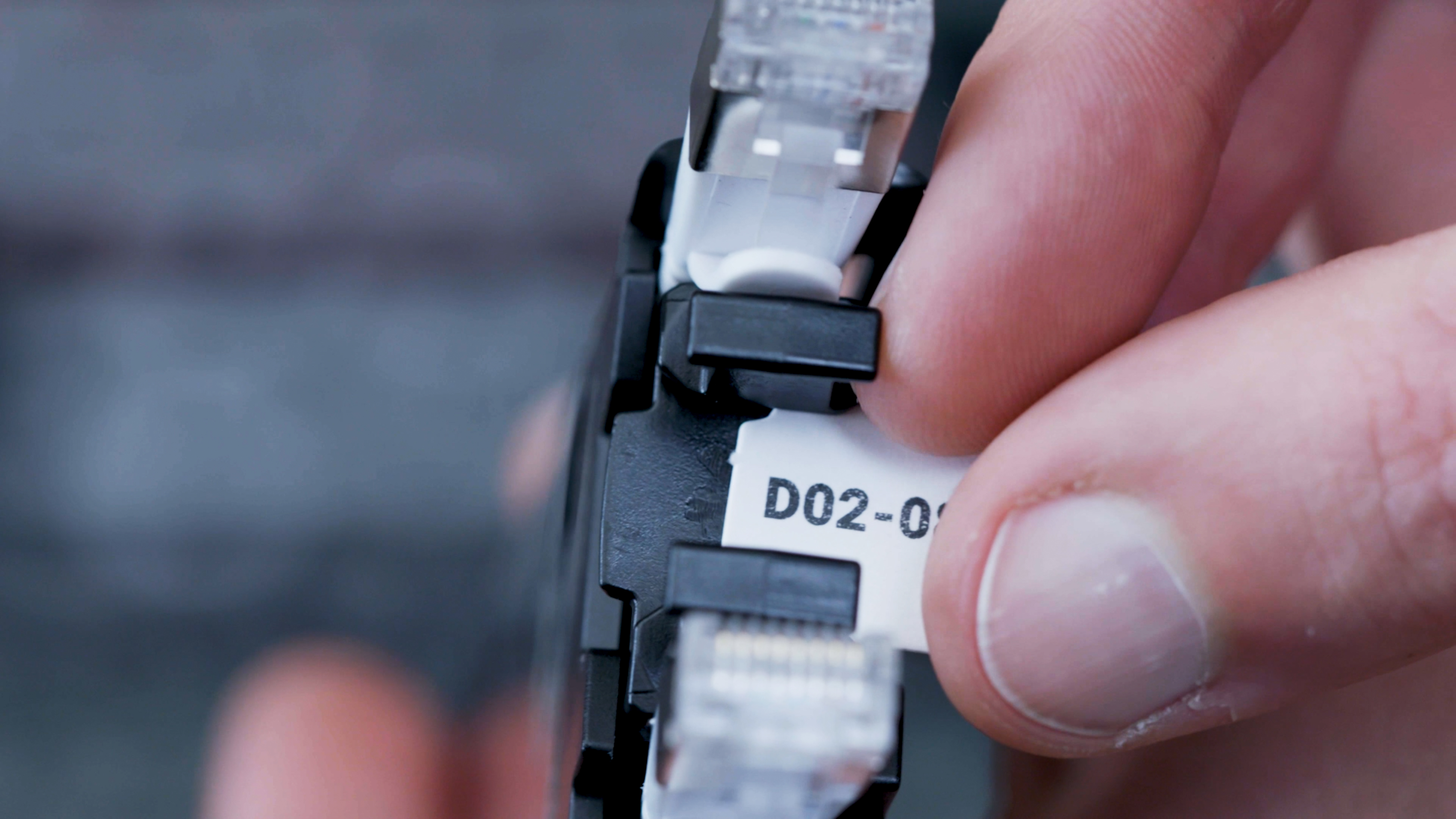 PATCHBOX ID Labels - Kabel-Kennzeichnungsetiketten (Packung mit 96 Stück), Ansicht 2