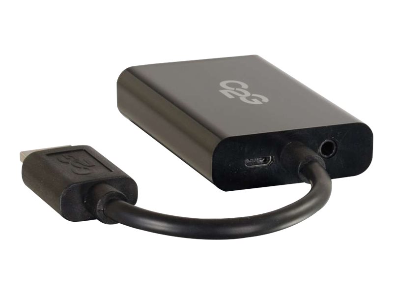 C2G HDMI to VGA + Audio Adapter - HDMI to VGA + Audio Converter