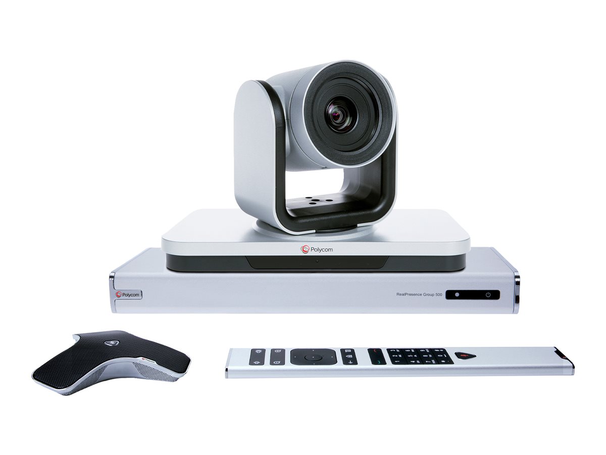Poly RealPresence Group 500 - Kit für Videokonferenzen (RealPresence Group 500 Codec RealPresence Group Microphone Array)