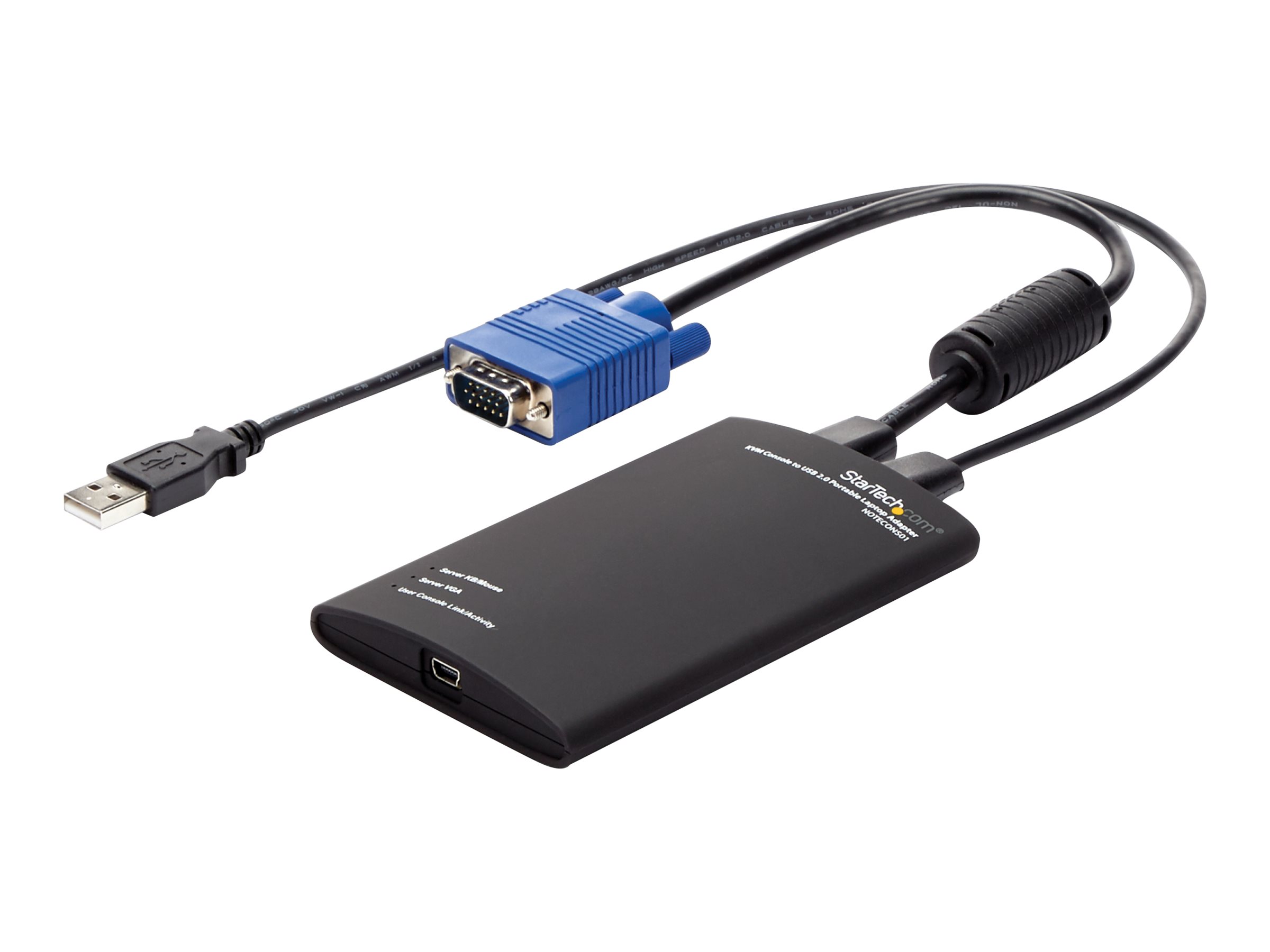 StarTech.com Tragbarer KVM Konsolen auf USB 2.0