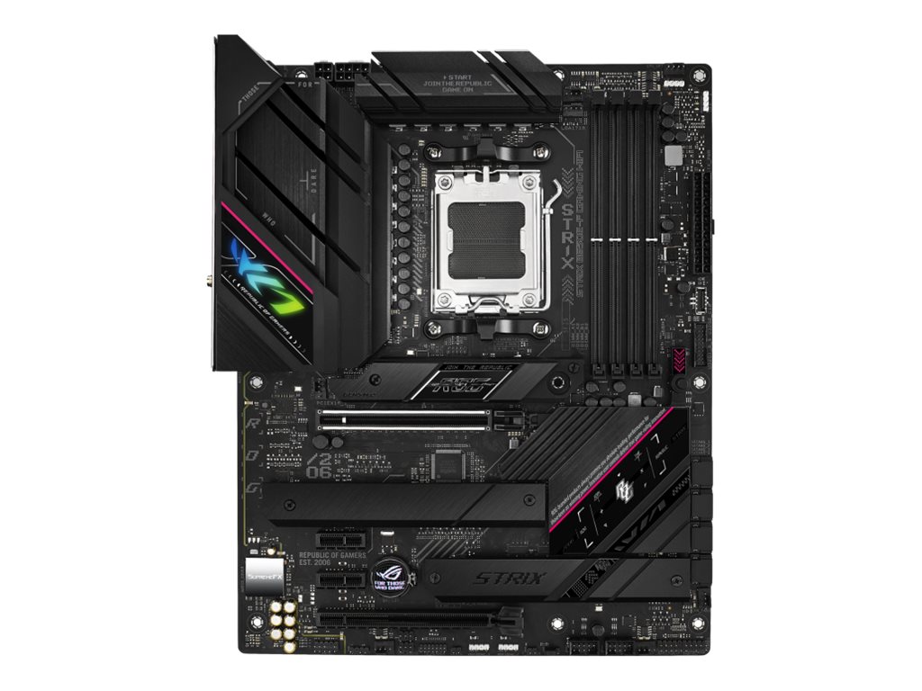 ASUS ROG Strix B650E-F Gaming WiFi - Motherboard - ATX - Socket AM5 - AMD B650 Chipsatz - USB 3.2 Gen 1, USB 3.2 Gen 2, 