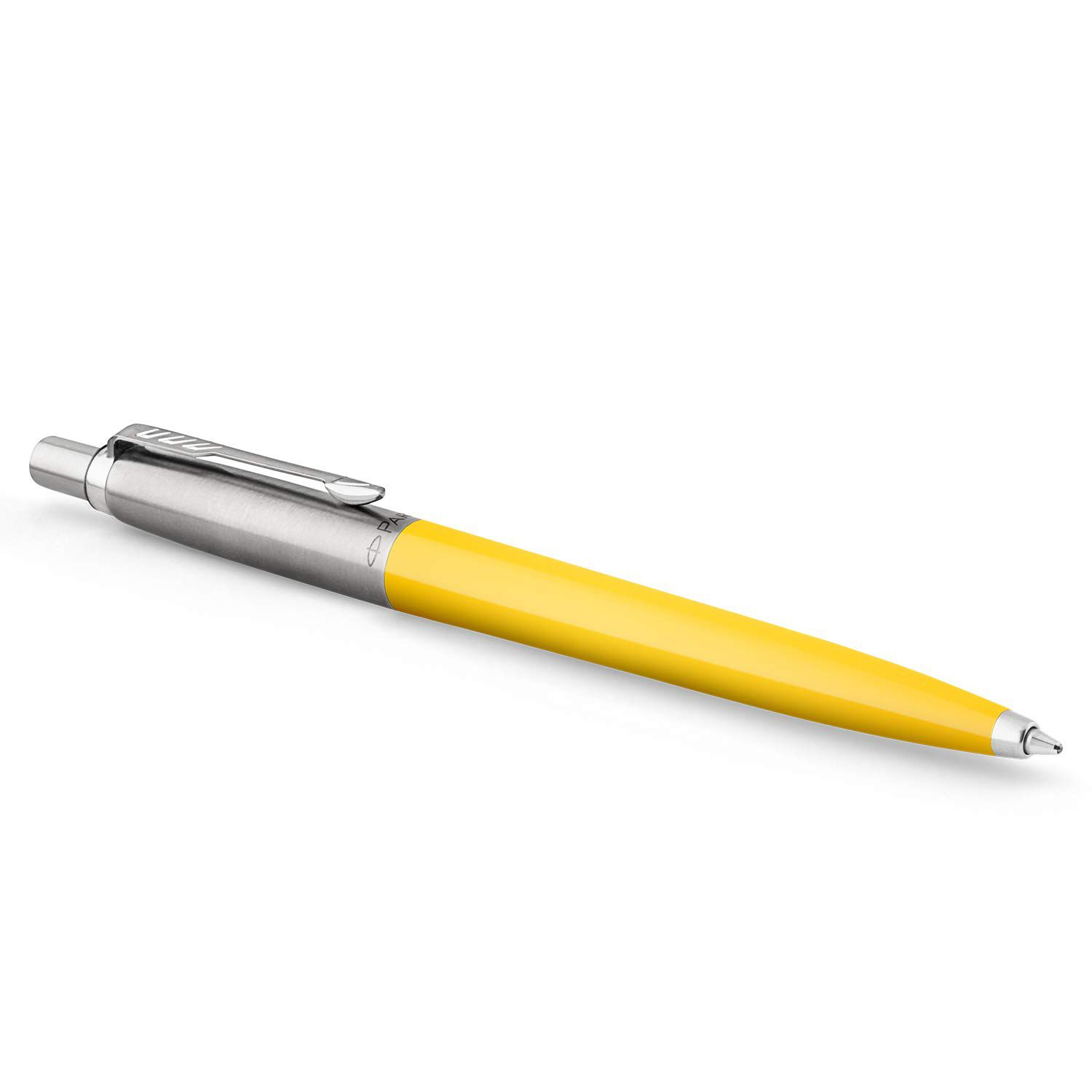 PARKER Jotter Originals Gelb Kugelschreiber - Blaue Tinte - Clip - Clip-on-Einziehkugelschreiber - Nachfüllbar - Blau - 1 Stück(e) - Medium