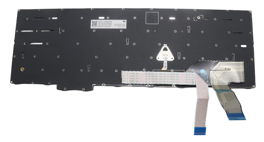 Lenovo Primax - Ersatztastatur Notebook - mit Trackpoint - TL: UK, QWERTY, Ansicht 2