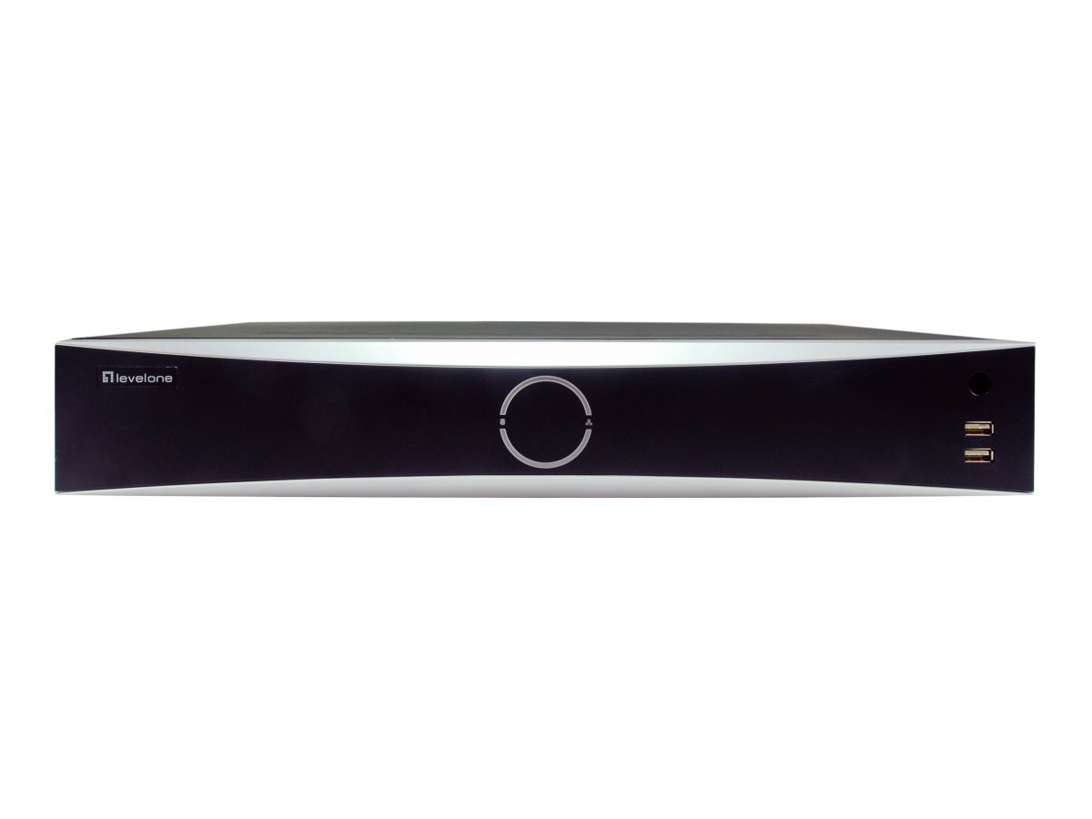 LevelOne NVR-0411 Netzwerk Videorek. PoE H.265 10TB - 16-Port, Ansicht 2