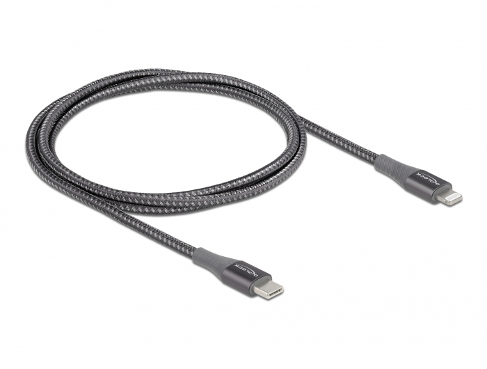 Delock Lightning-Kabel - 24 pin USB-C männlich zu Lightning männlich, Ansicht 4
