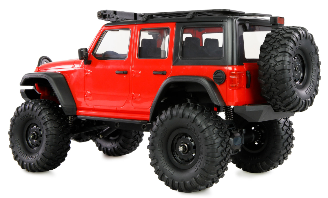 Amewi RC Crawler Mini-Crosstrailer AMXRock 4WD 1 16 RTR rot, Ansicht 4