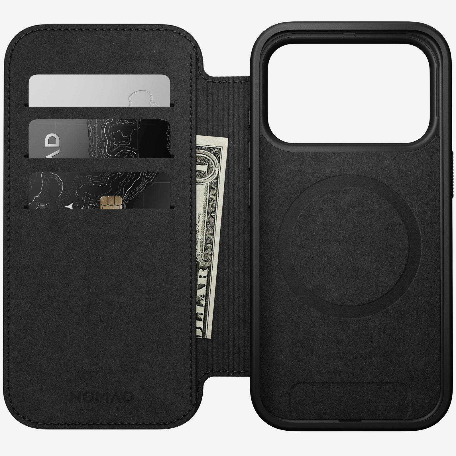 Nomad Modern Leather Folio iPhone 17 Pro English Tan, Ansicht 2