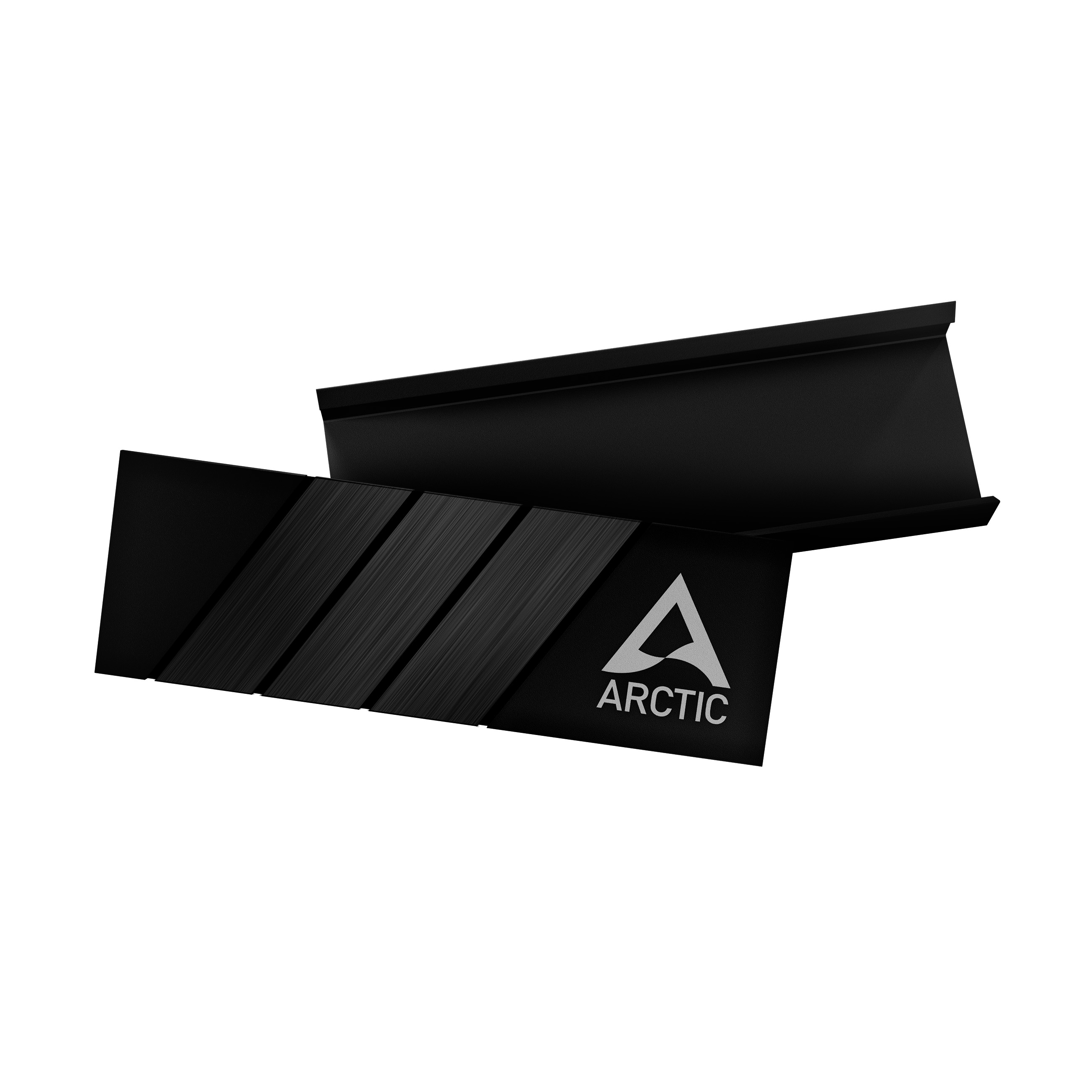 Arctic M2 Pro (Black) - SSD-Kühler für M.2-Festplatten, Kühlkörper/Radiator, Schwarz, Ansicht 4