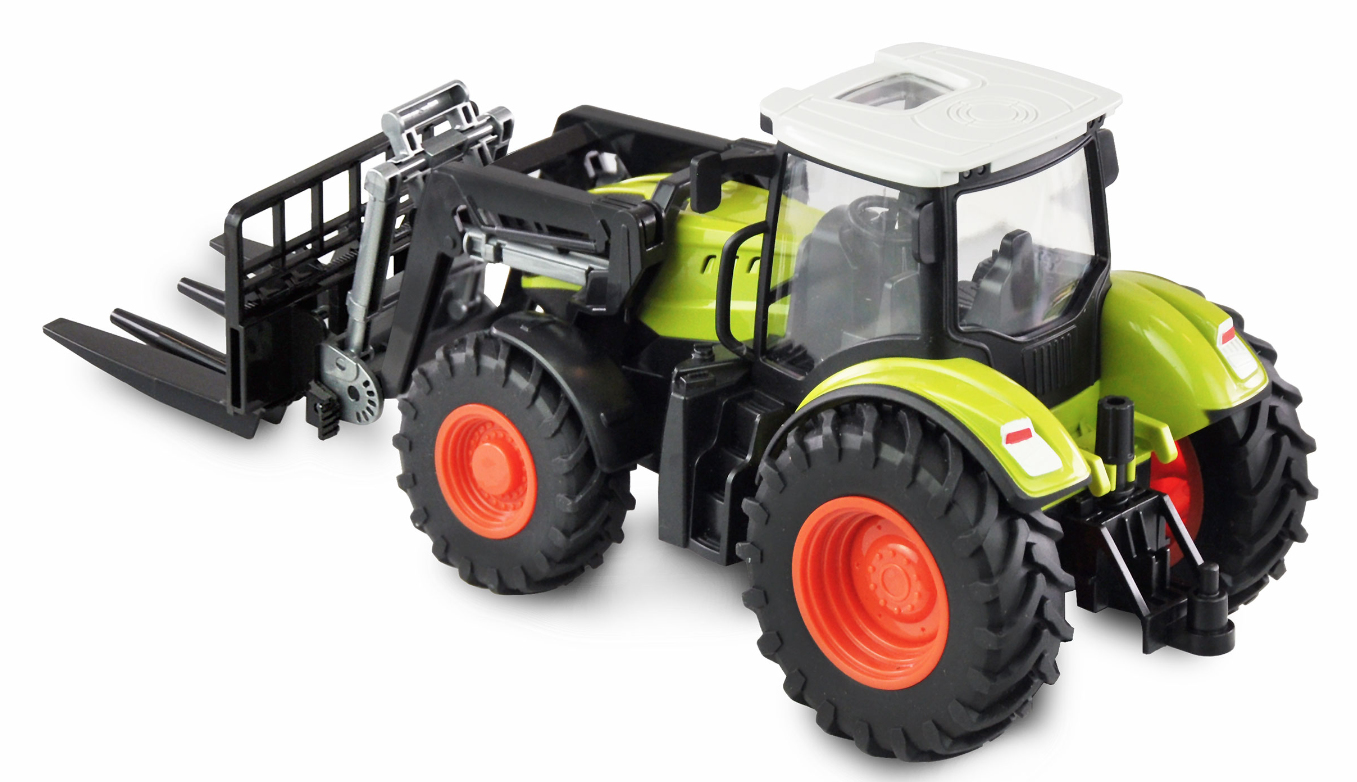 Amewi RC Traktor mit XL-Zubehörpaket LiIon 500mAh gruen/6+, Ansicht 3