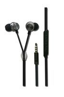 ACV In-Ear Stereo-Headset"Luxury" - anthrazit Zipper-Style
