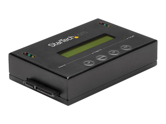 StarTech.com 25  35 SATA  SSD Festplatten Duplikator  Eraser - Festplatten Kopierstation mit 14 GBs Duplizier-Geschwindigkeit - Festplattenduplikator - 2 Schächte (SATA-600)