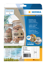 HERMA 10753 - Braun - Rechteck - Dauerhaft - 70 x 36 mm - A4 - Universal