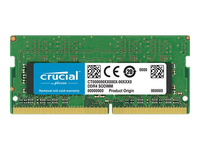 Crucial - DDR4 - Modul - 32 GB - SO DIMM 260-PIN - 3200 MHz / PC4-25600