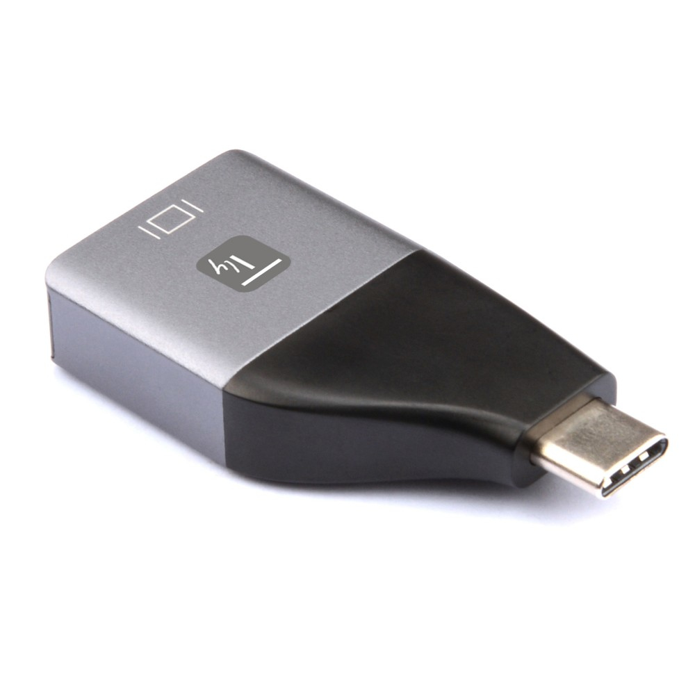 Techly Adapter DisplayPort F 1.2 auf USB-C M - Adapter - Digital/Daten, Ansicht 3