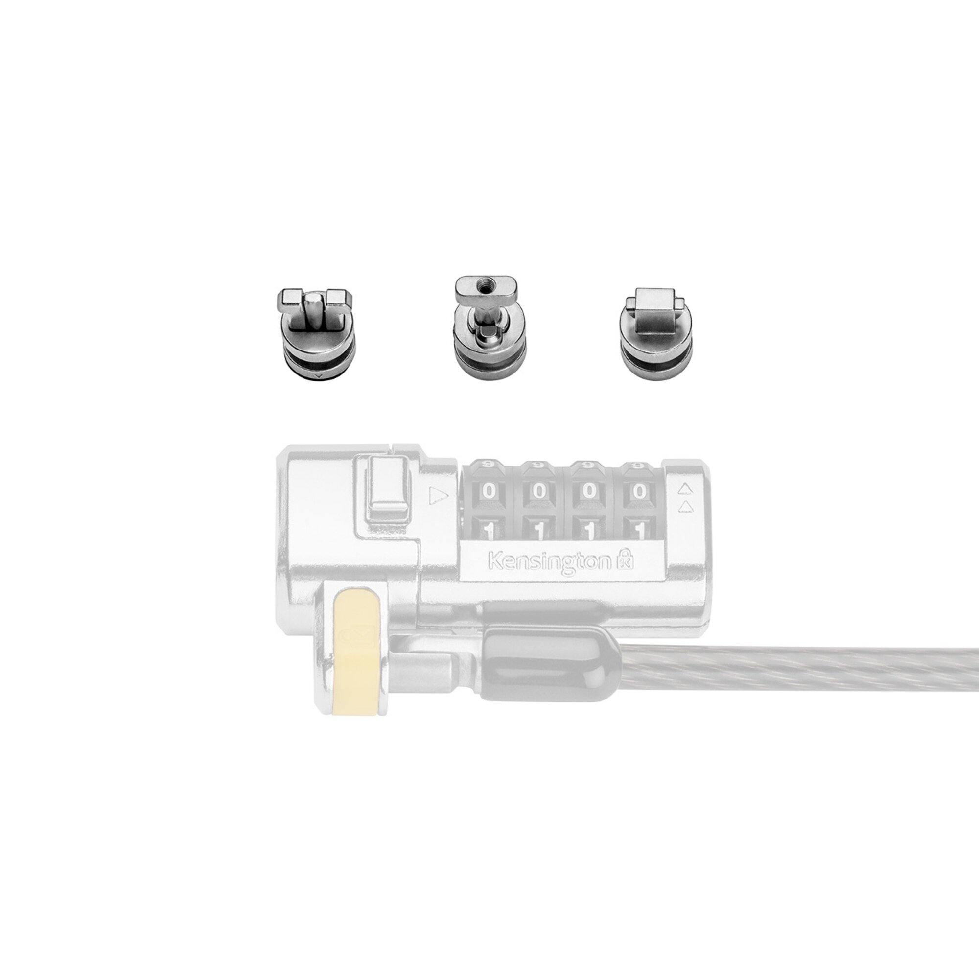 Kensington ClickSafe 3-in-1 Verankerung für T-Bar Wedge Nano Security Slot, Ansicht 3