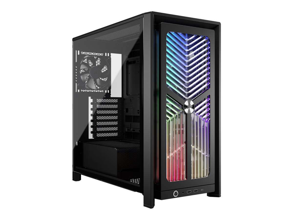 Corsair FRAME 4000X RS - Midi-Tower Gaming - Seitenteil mit Fenster (gehärtetes Glas)
