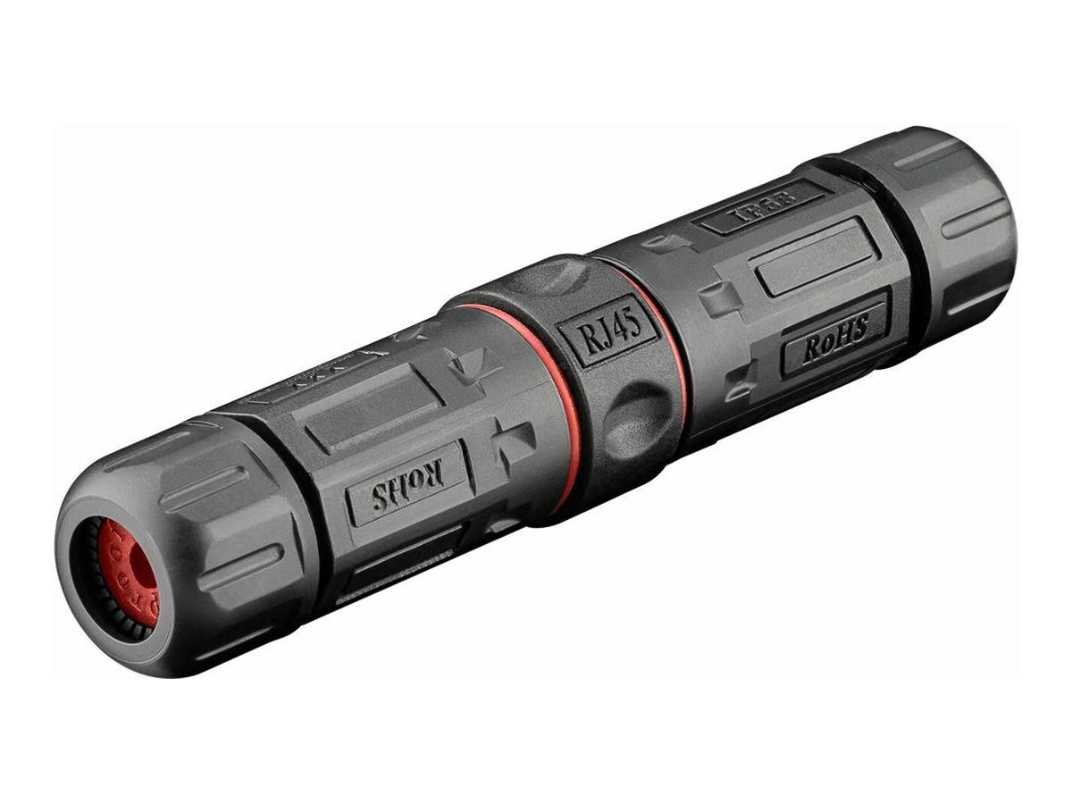 MicroConnect KON523 - RJ45 - Schwarz - Cat6 - IP68 - 10 g - 1 Stück(e), Ansicht 4