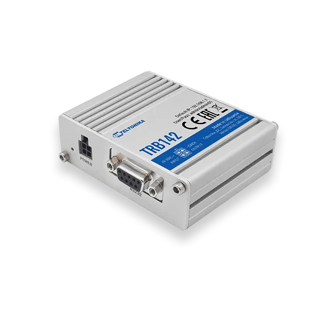 Teltonika TRB142 - Gateway - RS-232 - Gleichstrom, Ansicht 3