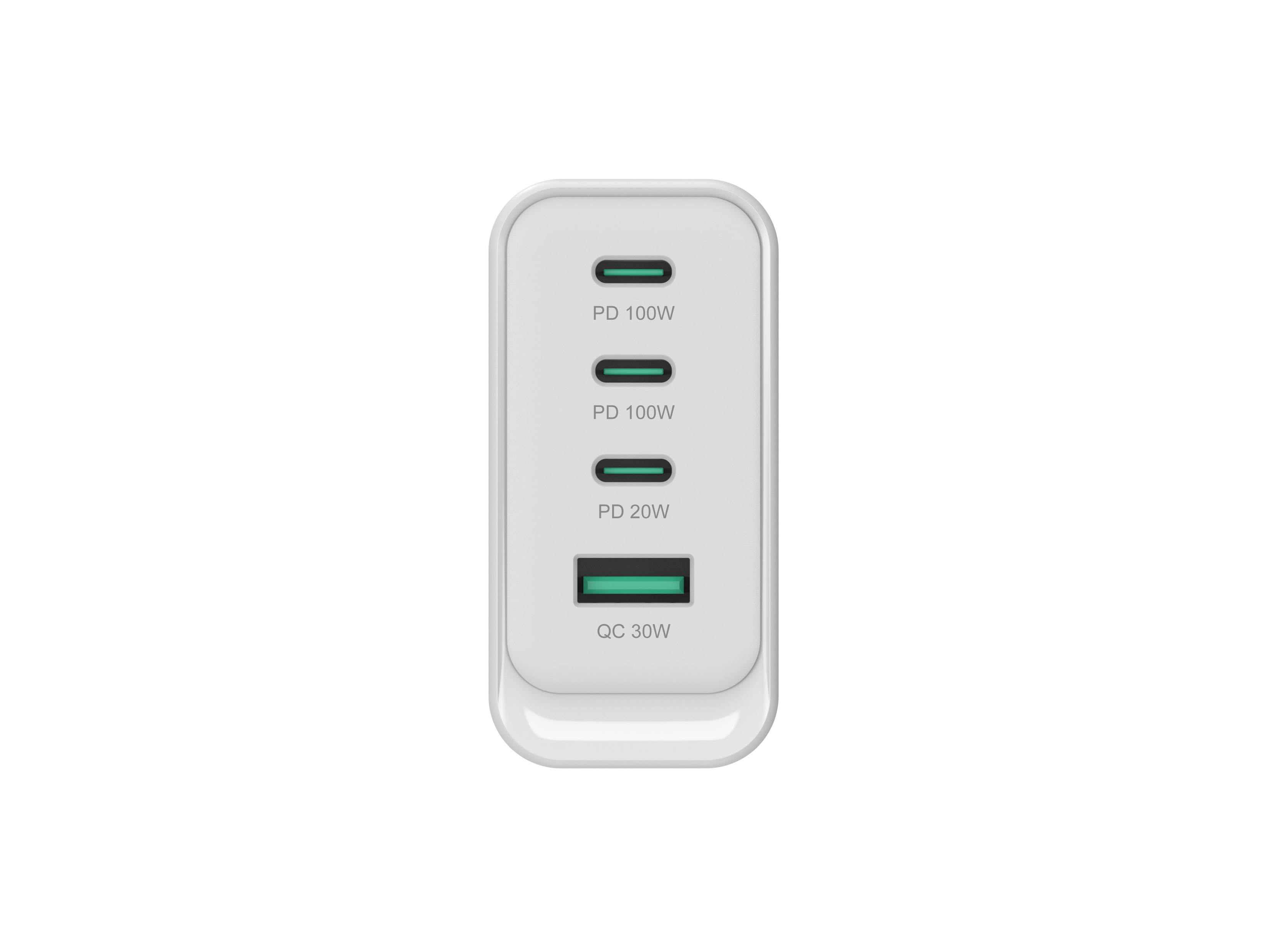 Conceptronic CARICATORE USB PD GaN a 4P da 100 W ALTHEA22W100 USB-C x 3 USB-a 1, Ansicht 3