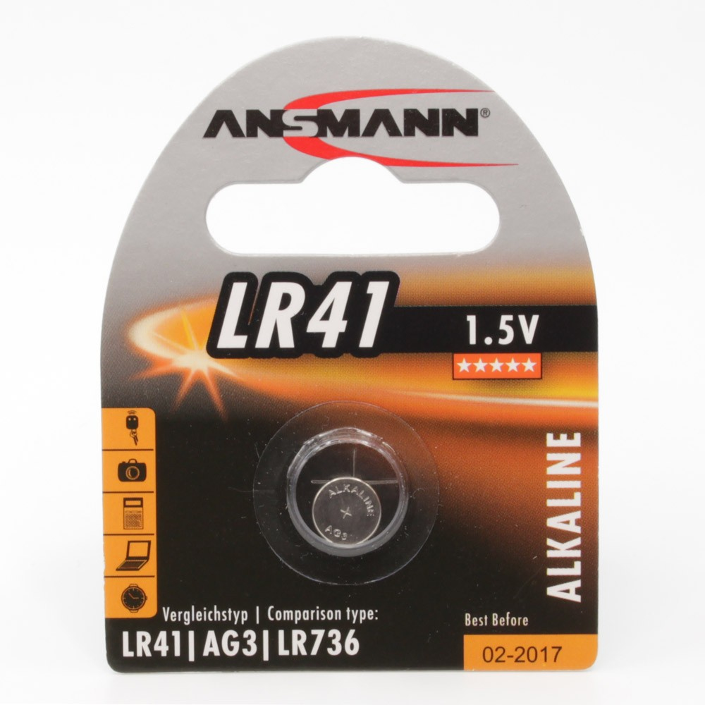 Ansmann Batterie LR41 - Alkalisch, Ansicht 3