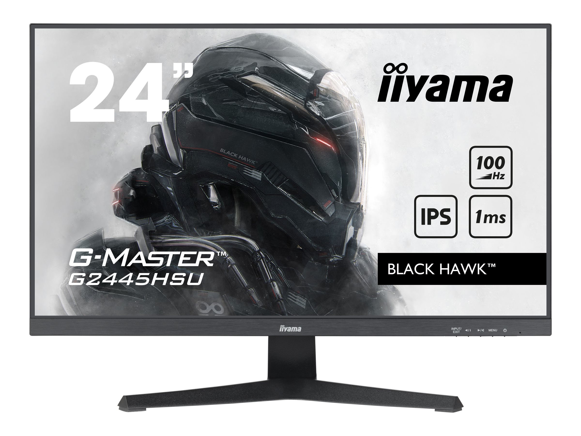 Iiyama G-MASTER Black Hawk G2445HSU-B1 - LED-Monitor - 60.5 cm (24)