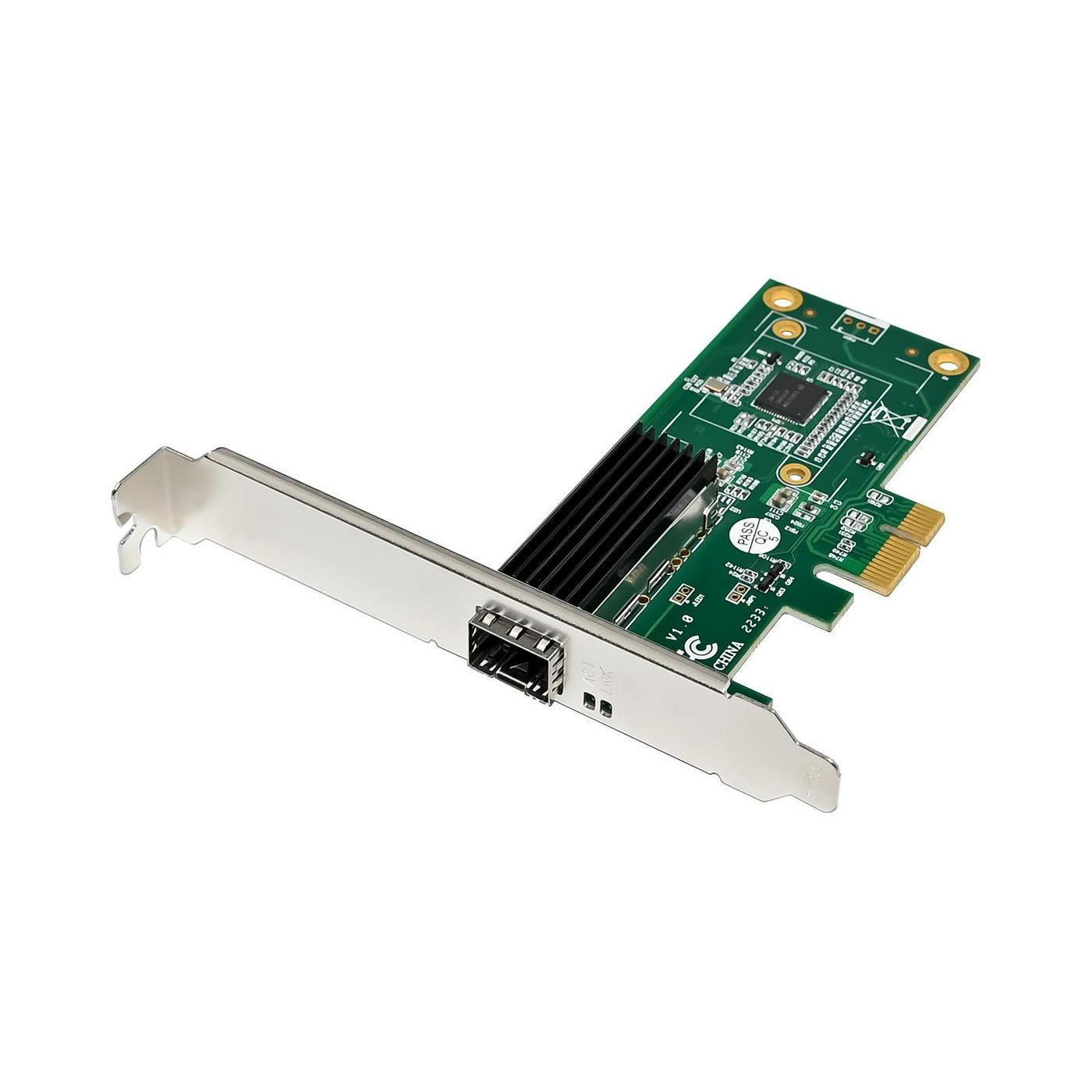 MicroConnect Network Card PCIe x1 I210-F1 Single- 1GbE SFP Fiber - PCI-Express, Ansicht 2