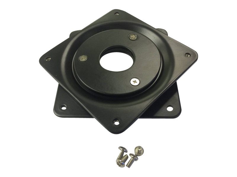 Compulocks VESA Rotating Plate for Counter Top / Wall Mount Black - Montagekomponente (Schwenkscheibe) - Stahl - Schwarz - Wandmontage, Theke
